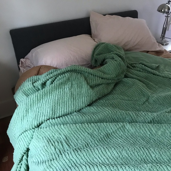Vintage Mint Green Blanket